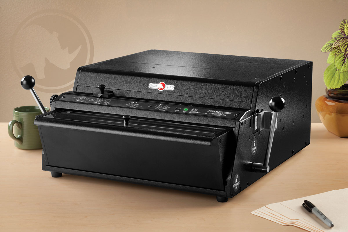 Rhin-O-Tuff HD7700H Punch Binding Machine