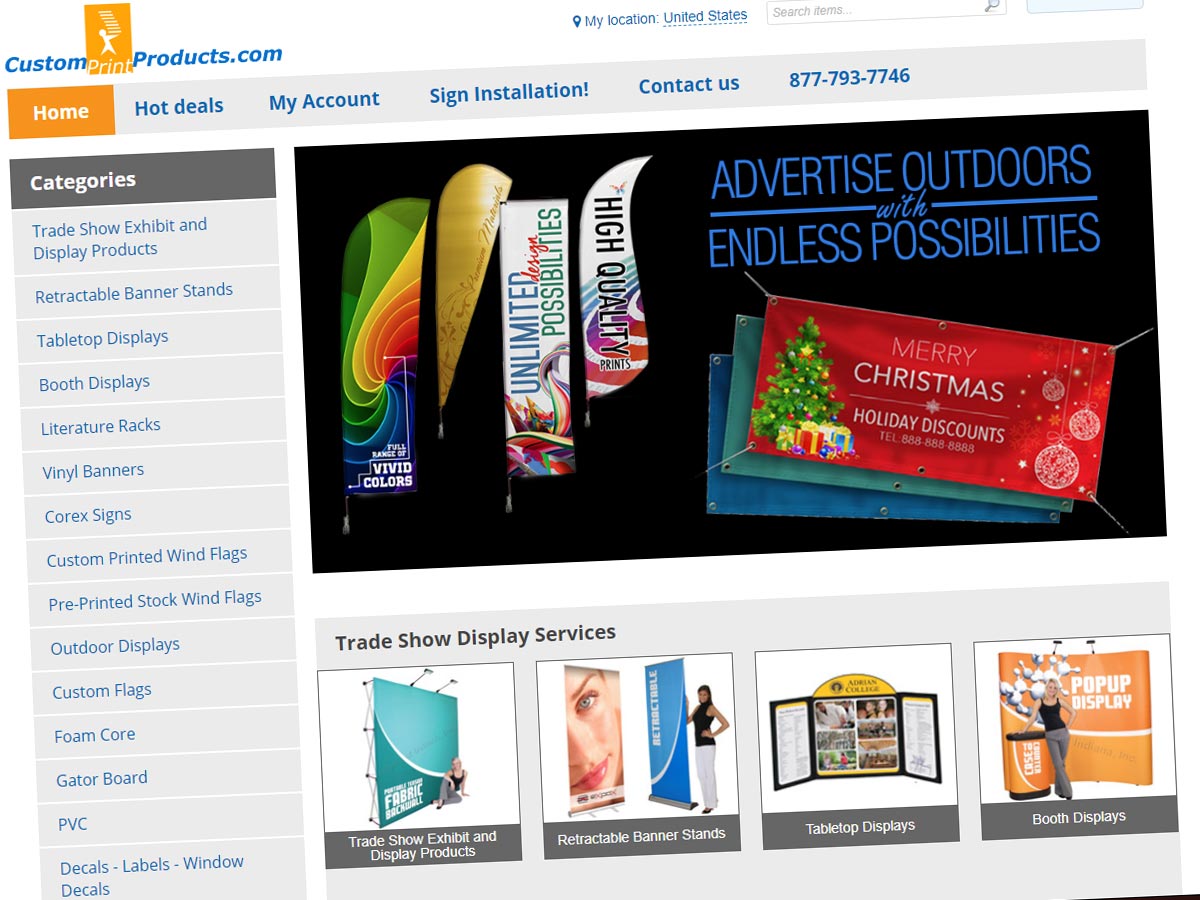 introducing custom print products