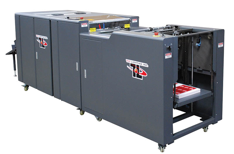 Dual Reservoir UV Coating Machine